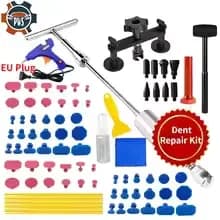 Auto Paintless Dent Repair Tools EU Plug Glue Gun Car Dent Repair Kit Dent Removal Kit Dent Puller for Cars